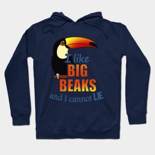 I like big beaks and I cannot lie - toco toucan Hoodie